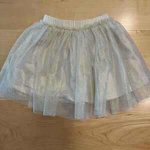 Zara Kids Gold Tulle Sparkle Skirt - size 2-3